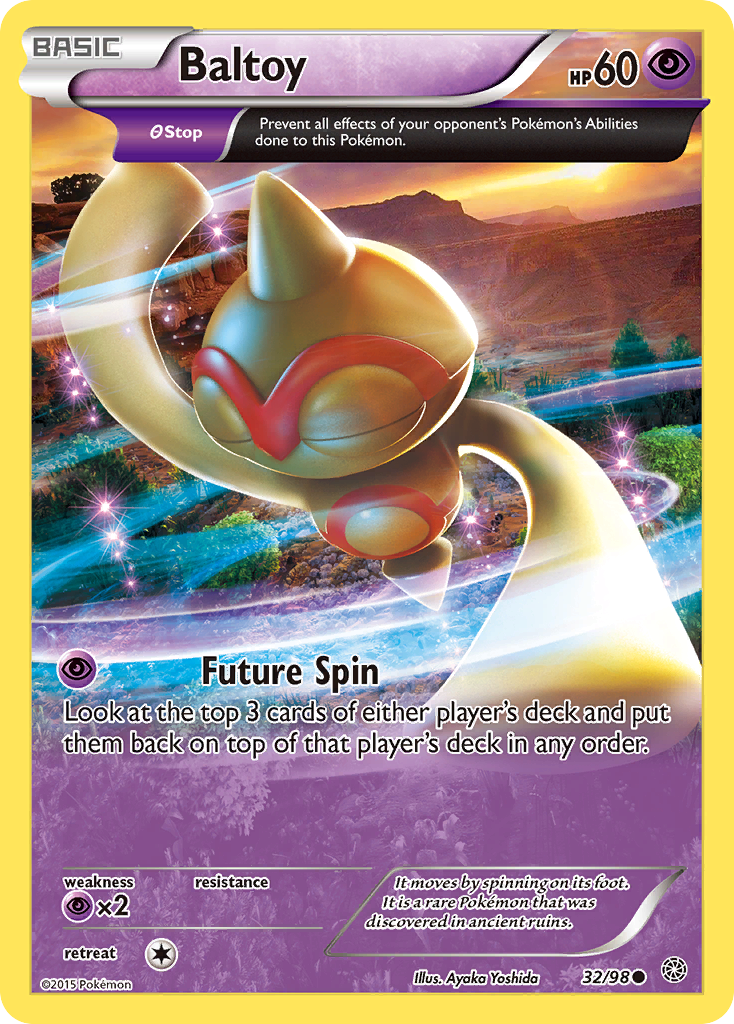 Baltoy (32/98) [XY: Ancient Origins] | Good Games Adelaide SA