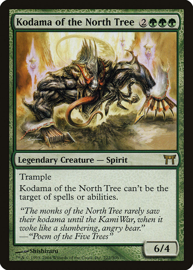 Kodama of the North Tree 222 (Champions of Kamigawa)  - Foil | Good Games Adelaide SA