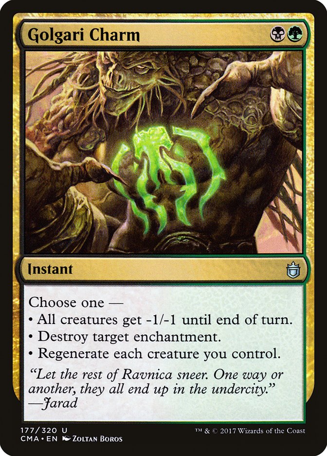 Golgari Charm [Commander Anthology] | Good Games Adelaide SA