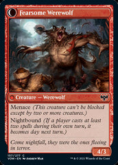 Fearful Villager // Fearsome Werewolf [Innistrad: Crimson Vow] | Good Games Adelaide SA