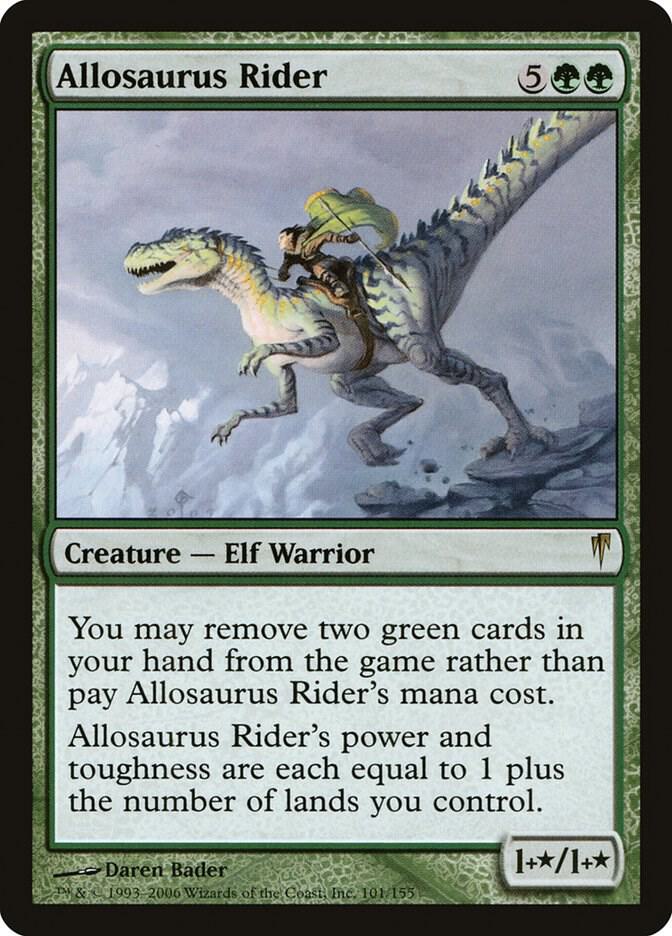 Allosaurus Rider 101 (Coldsnap)  | Good Games Adelaide SA