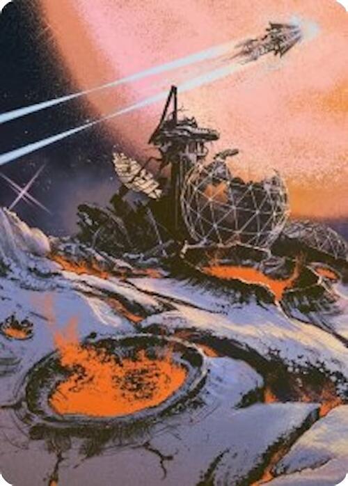 Petrified Field Art Card 52 (Art Series: Edge of Eternities)  | Good Games Adelaide SA