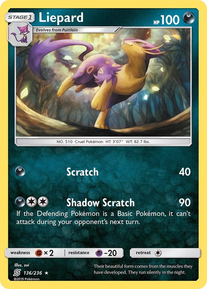 Liepard 136/236 (SM - Unified Minds)  | Good Games Adelaide SA