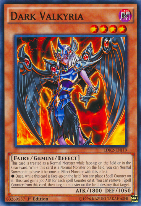 Dark Valkyria [LDK2-ENJ19] Common | Good Games Adelaide SA