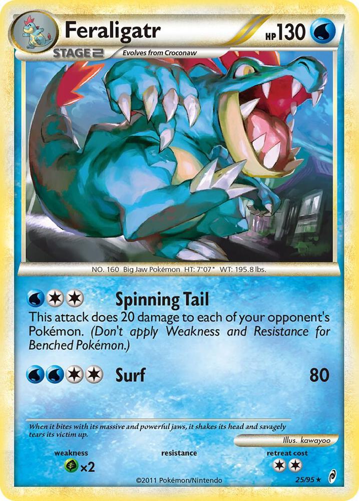 Feraligatr 25/95 (Call of Legends)  | Good Games Adelaide SA