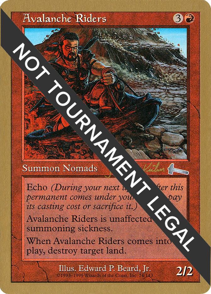 Avalanche Riders 1999 Mark Le Pine ULG  (World Championship Decks)  | Good Games Adelaide SA