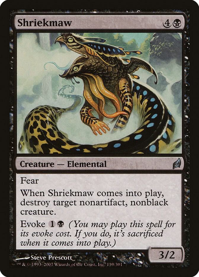 Shriekmaw 139 (Lorwyn)  - Foil | Good Games Adelaide SA