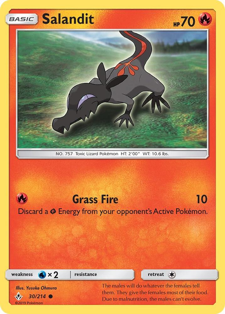 Salandit 30/214 (SM - Unbroken Bonds)  | Good Games Adelaide SA