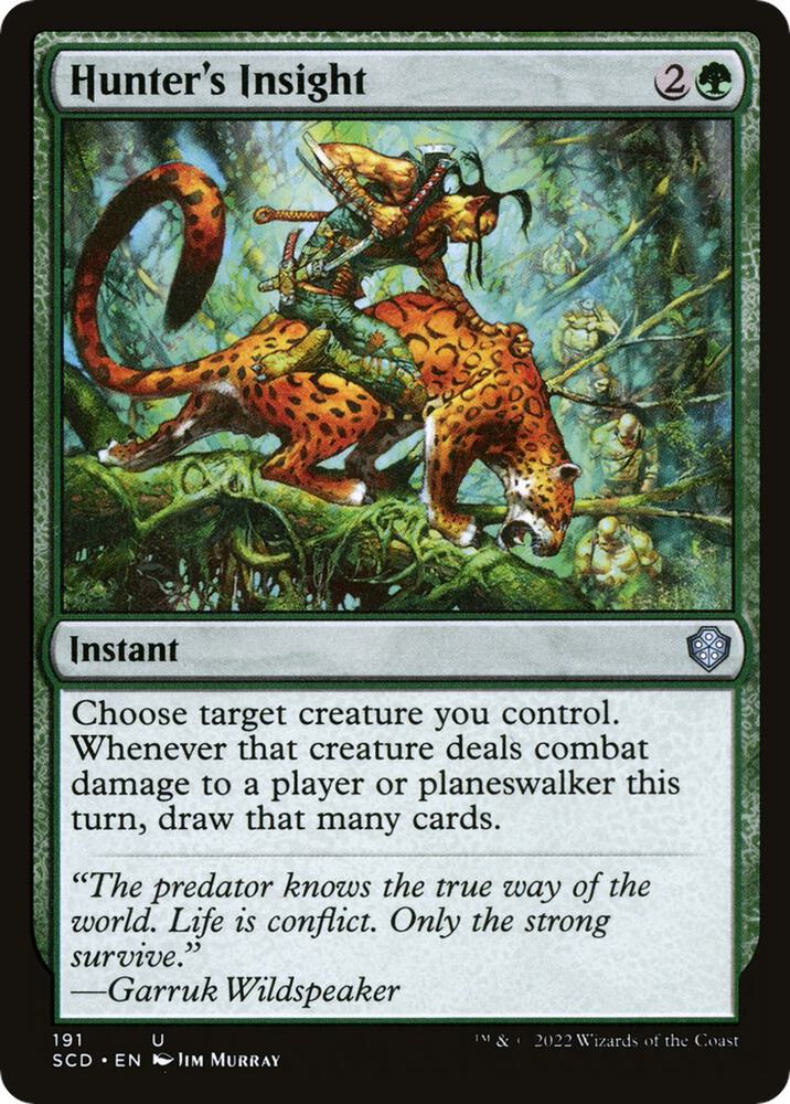 Hunter's Insight 191 (Starter Commander Decks)  | Good Games Adelaide SA