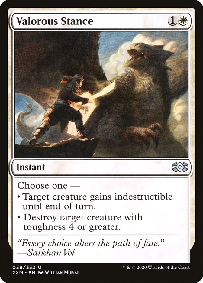 Valorous Stance [Double Masters] | Good Games Adelaide SA