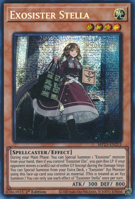 Exosister Stella [MP23-EN253] Prismatic Secret Rare | Good Games Adelaide SA