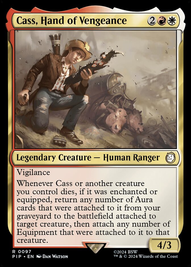 Cass, Hand of Vengeance 97 (Universes Beyond: Fallout)  | Good Games Adelaide SA