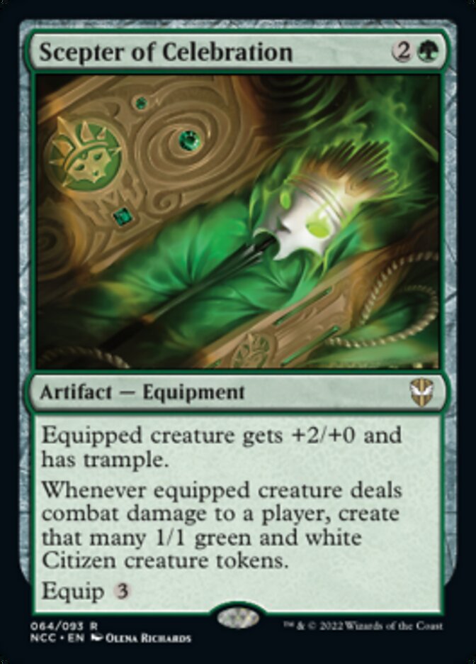 Scepter of Celebration [Streets of New Capenna Commander] | Good Games Adelaide SA