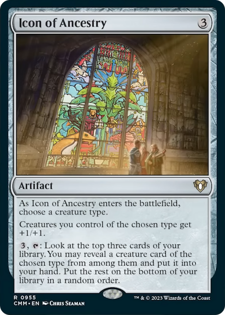 Icon of Ancestry [Commander Masters] | Good Games Adelaide SA