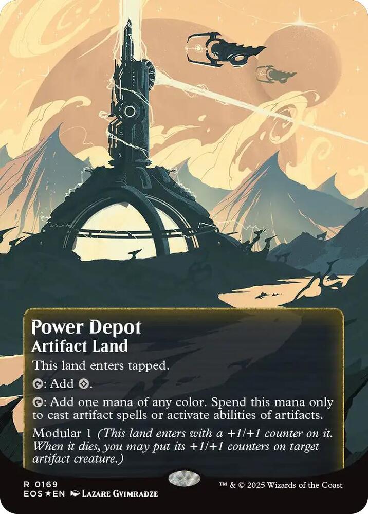 Power Depot  169 (Edge of Eternities: Stellar Sights)  - Foil | Good Games Adelaide SA