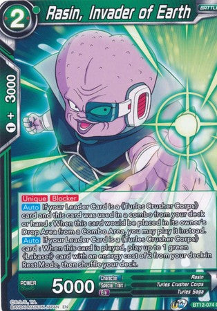 Rasin, Invader of Earth [BT12-074] | Good Games Adelaide SA