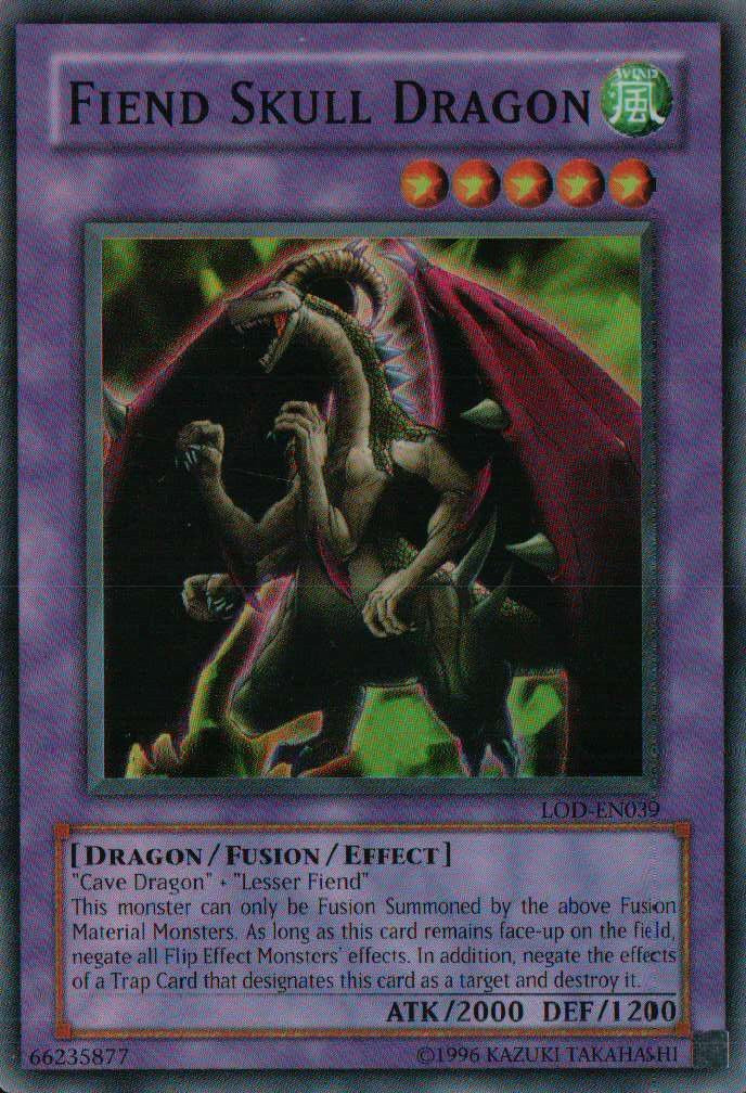 Fiend Skull Dragon [LOD-EN039] Super Rare | Good Games Adelaide SA