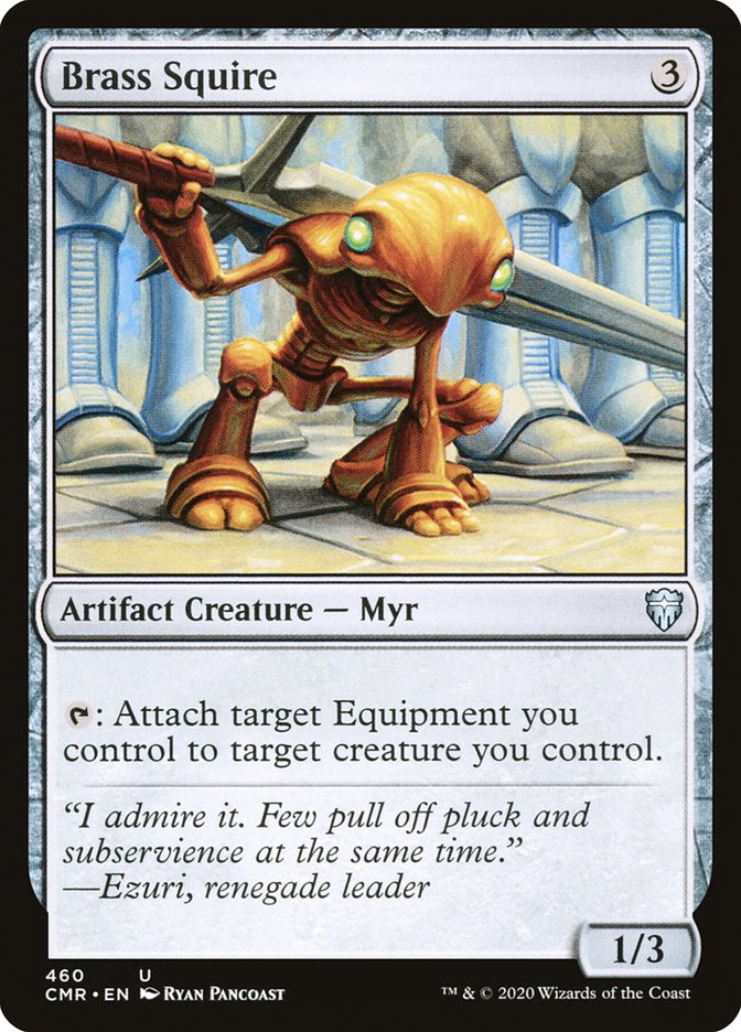 Brass Squire [Commander Legends] | Good Games Adelaide SA