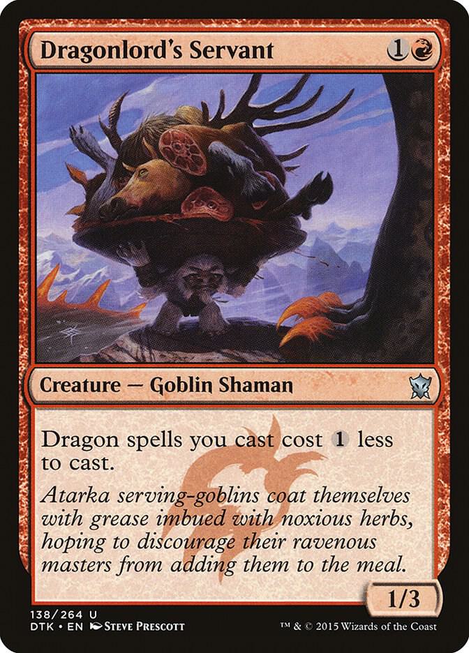 Dragonlord's Servant 138 (Dragons of Tarkir)  - Foil | Good Games Adelaide SA