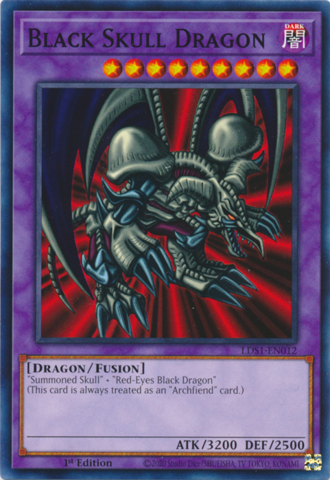 Black Skull Dragon [LDS1-EN012] Common | Good Games Adelaide SA