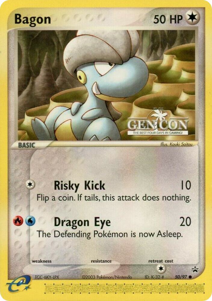Bagon Gen Con 2004 Promo 50/97 (Nintendo Promos)  | Good Games Adelaide SA