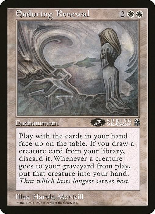 Enduring Renewal 3rd Place Arena League  (Oversize Cards)  | Good Games Adelaide SA