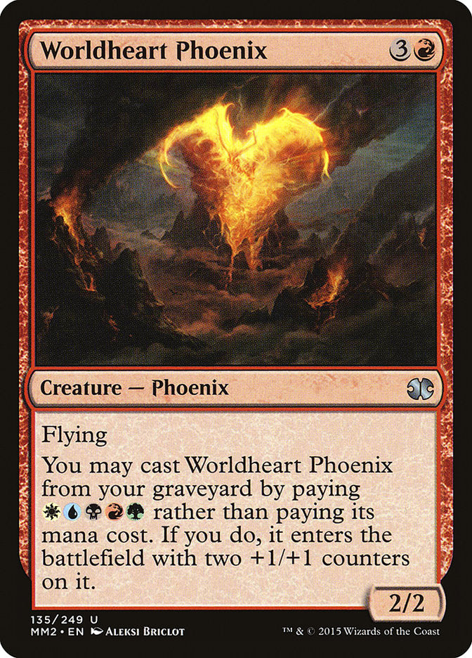 Worldheart Phoenix [Modern Masters 2015] | Good Games Adelaide SA