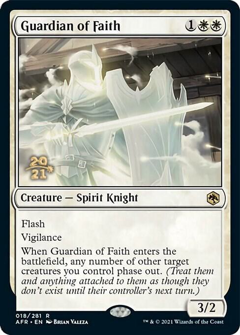 Guardian of Faith 18 (Prerelease Cards)  - Foil | Good Games Adelaide SA
