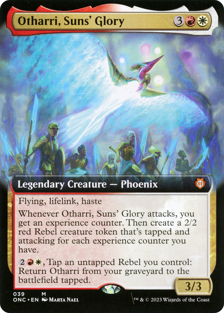 Otharri, Suns' Glory (Extended Art) [Phyrexia: All Will Be One Commander] | Good Games Adelaide SA