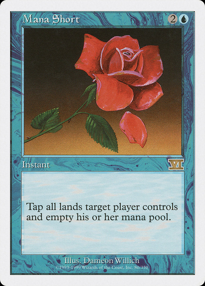 Mana Short [Classic Sixth Edition] | Good Games Adelaide SA