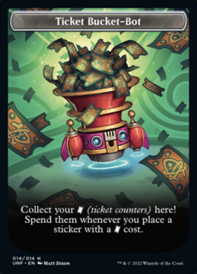 Ticket Bucket-Bot Token [Unfinity Tokens] | Good Games Adelaide SA
