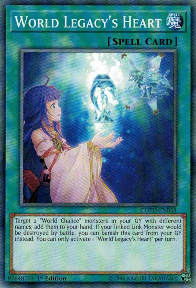 World Legacy's Heart [COTD-EN058] Common | Good Games Adelaide SA