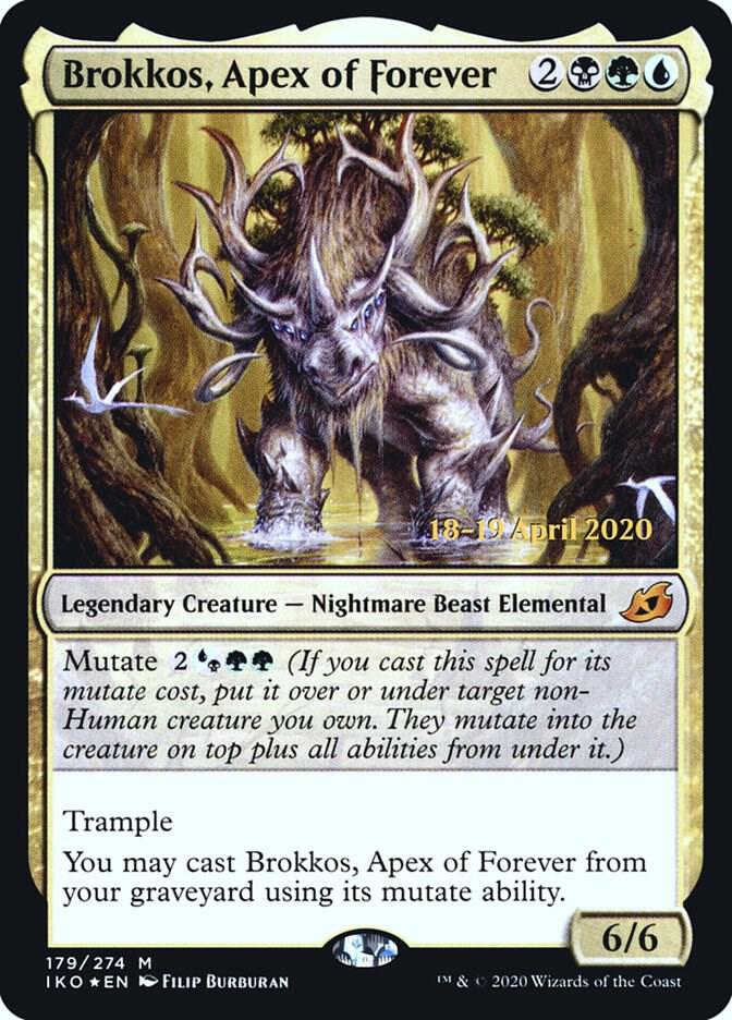 Brokkos Apex of Forever 179 (Prerelease Cards)  - Foil | Good Games Adelaide SA