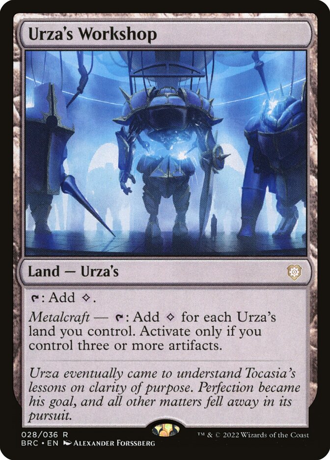 Urza's Workshop 28 (Commander: The Brothers' War)  | Good Games Adelaide SA