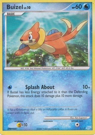 Buizel (1/12) [Diamond & Pearl: Trainer Kit - Manaphy] | Good Games Adelaide SA