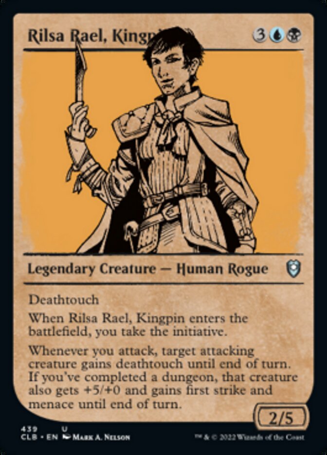 Rilsa Rael, Kingpin (Showcase) [Commander Legends: Battle for Baldur's Gate] | Good Games Adelaide SA