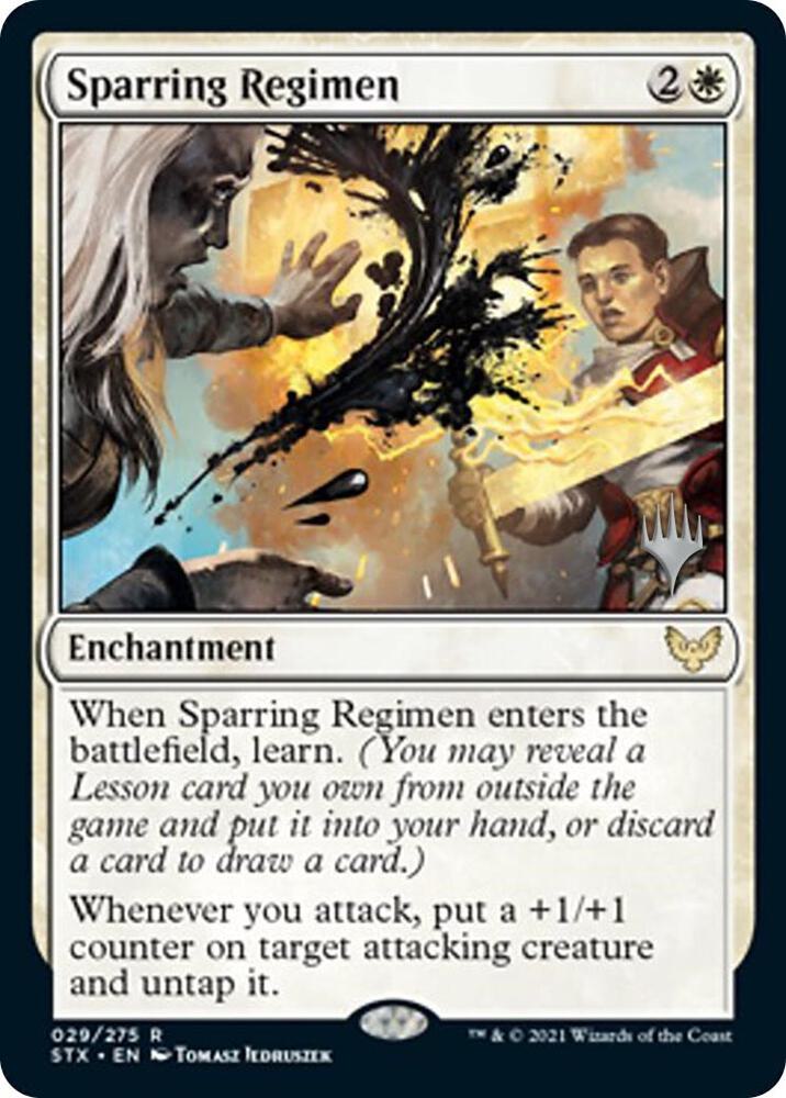 Sparring Regimen 29 (Promo Pack: Strixhaven)  | Good Games Adelaide SA