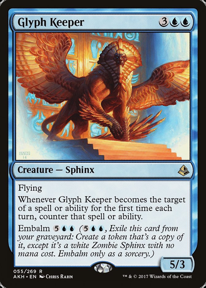 Glyph Keeper 55 (Amonkhet)  - Foil | Good Games Adelaide SA