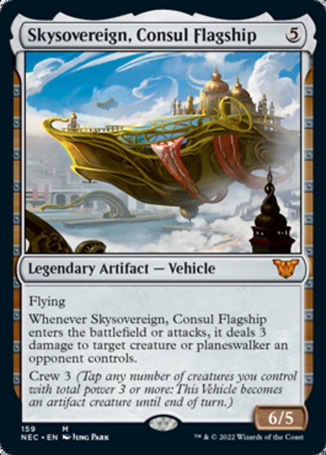 Skysovereign, Consul Flagship [Kamigawa: Neon Dynasty Commander] | Good Games Adelaide SA