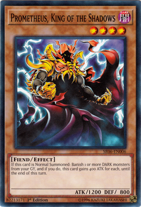 Prometheus, King of the Shadows [SR06-EN006] Common | Good Games Adelaide SA