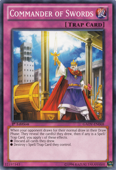 Commander of Swords [GAOV-EN068] Common | Good Games Adelaide SA