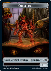 Construct (015) // Blood (017) Double-sided Token [Challenger Decks 2022 Tokens] | Good Games Adelaide SA
