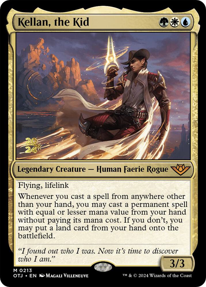Kellan the Kid 213 (Prerelease Cards)  - Foil | Good Games Adelaide SA