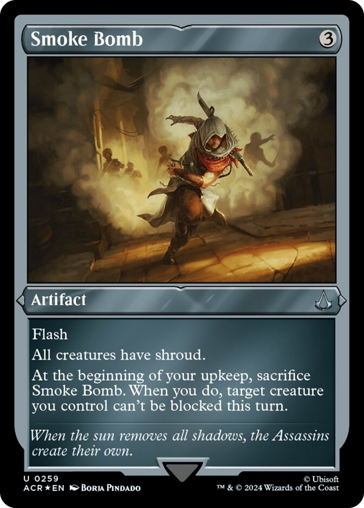 Smoke Bomb (Foil Etched) [Assassin's Creed] | Good Games Adelaide SA