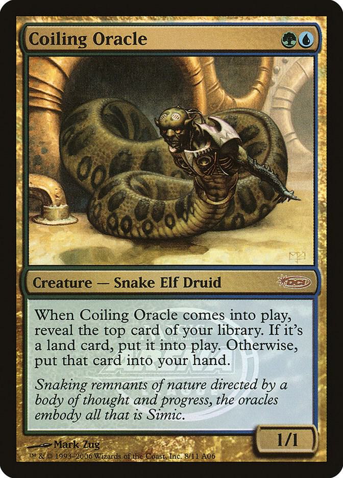 Coiling Oracle 8 (Arena Promos)  - Foil | Good Games Adelaide SA