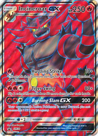 Incineroar GX (SM38) (Jumbo Card) [Sun & Moon: Black Star Promos] | Good Games Adelaide SA