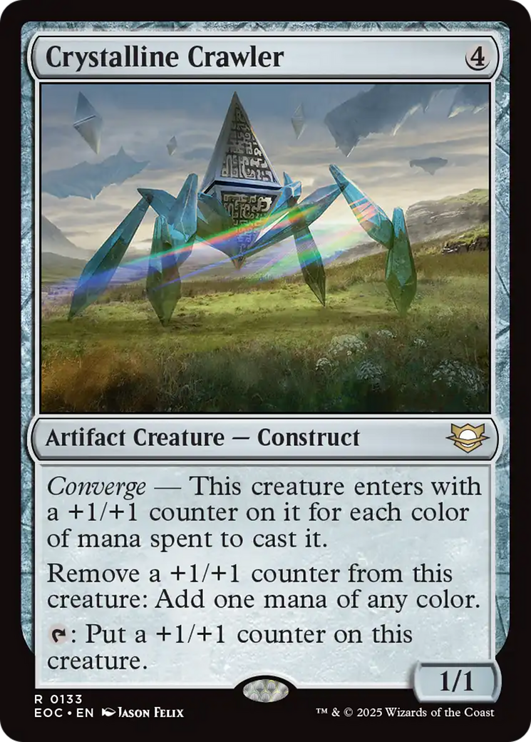 Crystalline Crawler [Edge of Eternities Commander] | Good Games Adelaide SA