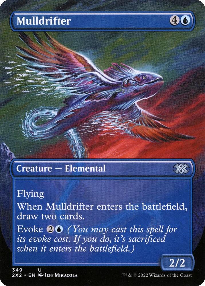 Mulldrifter Borderless 349 (Double Masters 2022)  - Foil | Good Games Adelaide SA