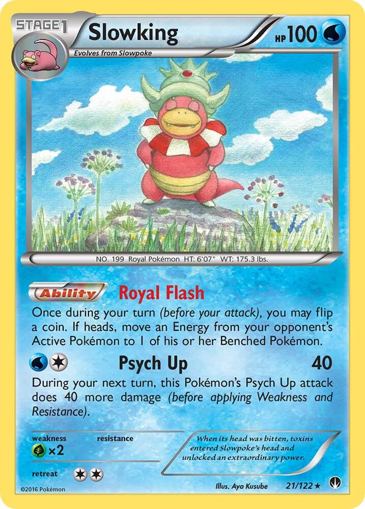 Slowking 21/122 (XY - BREAKpoint)  - Holofoil | Good Games Adelaide SA