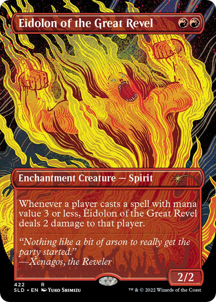 Eidolon of the Great Revel Borderless 422 (Secret Lair Drop Series)  | Good Games Adelaide SA